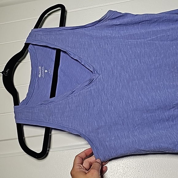 Madewell sz Sm lavender tank top - Picture 3 of 10